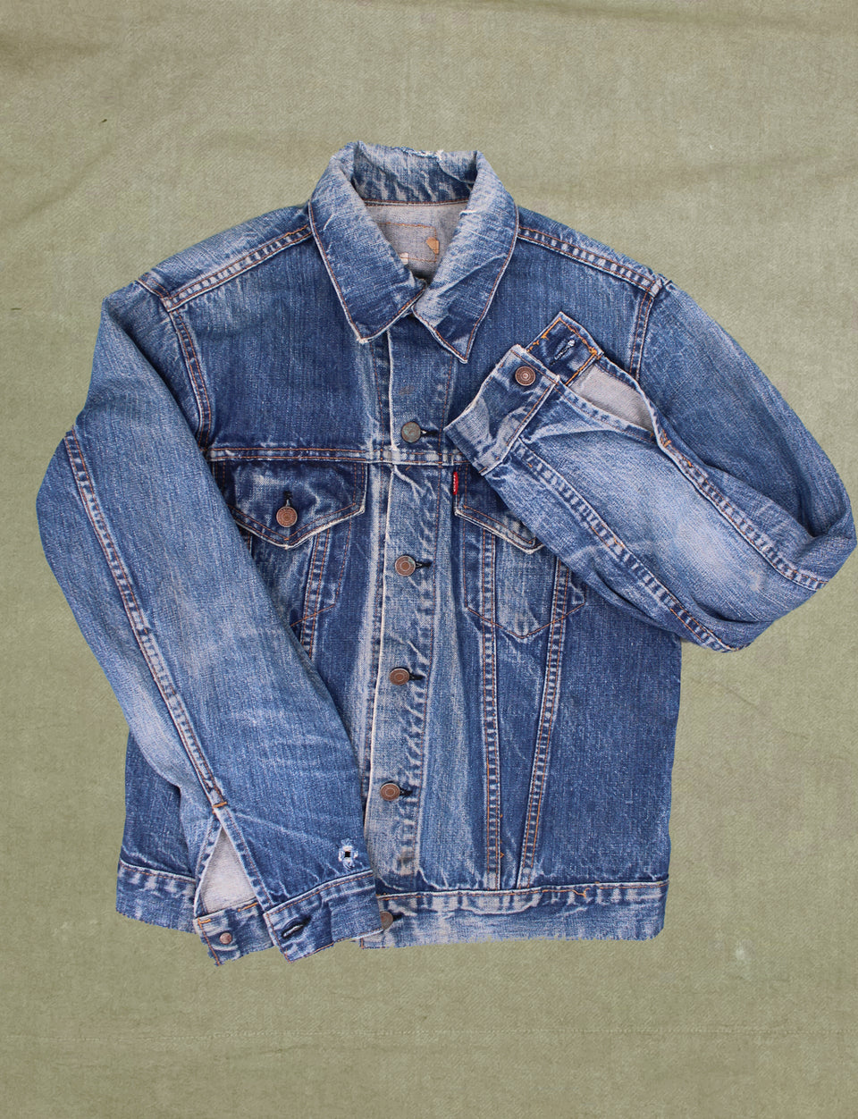 Veste en jean vintage levi’s - Image 1