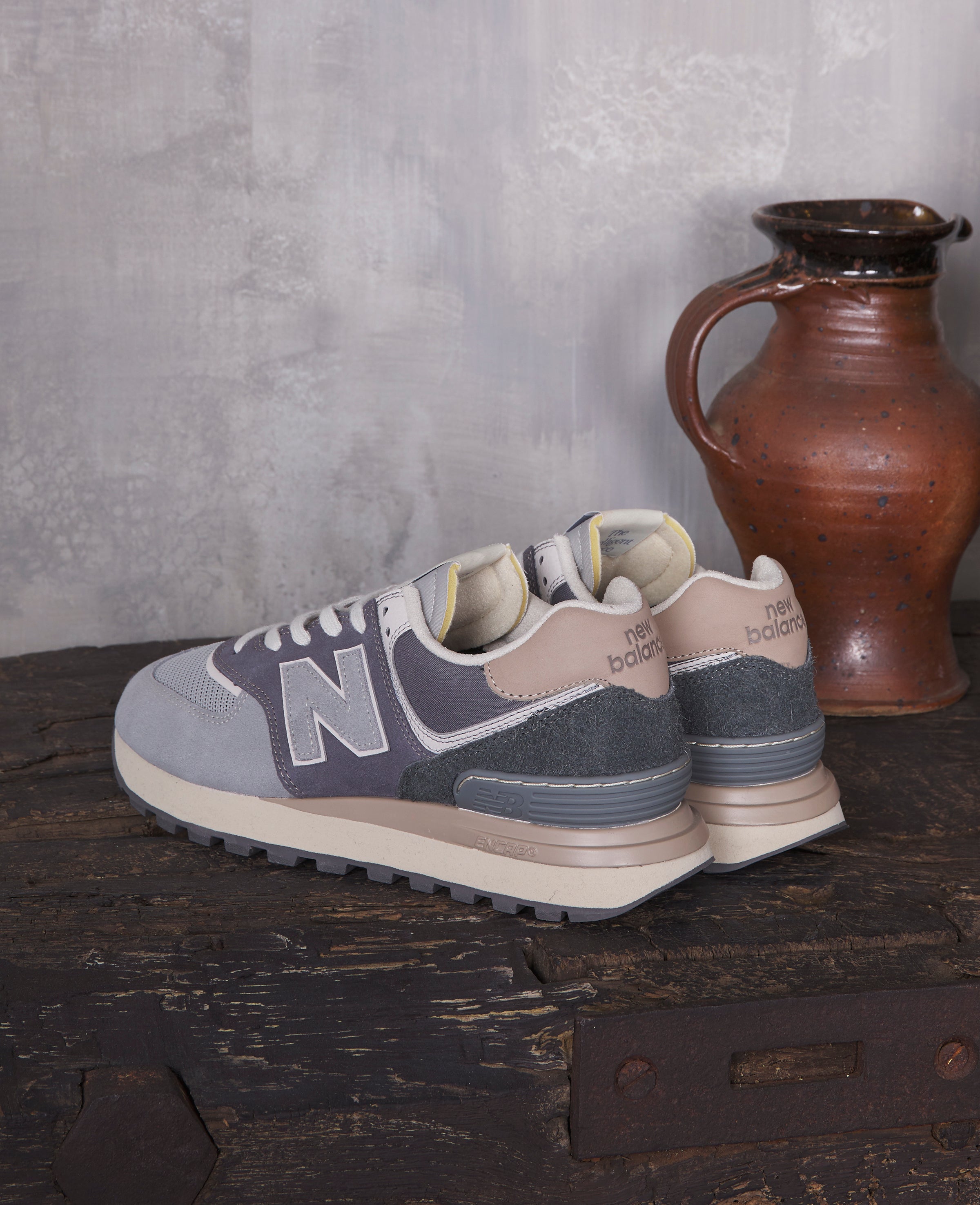 New balance 574 on sale retro surf gunmetal