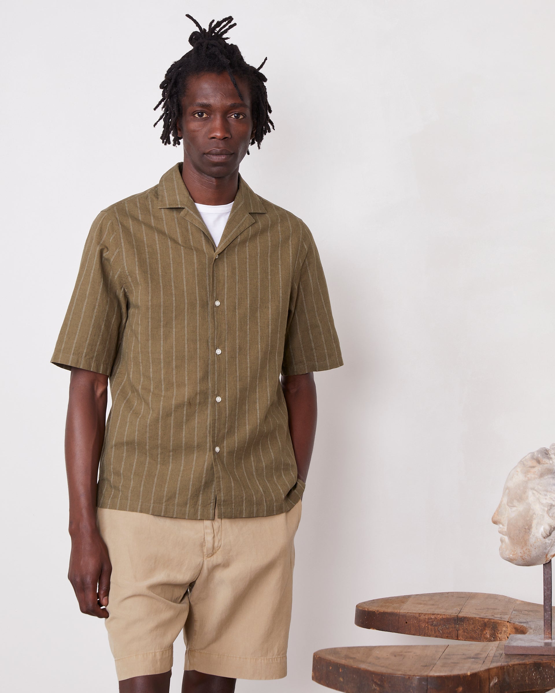 Eren ss cotton linen stripe 2 - Image 2