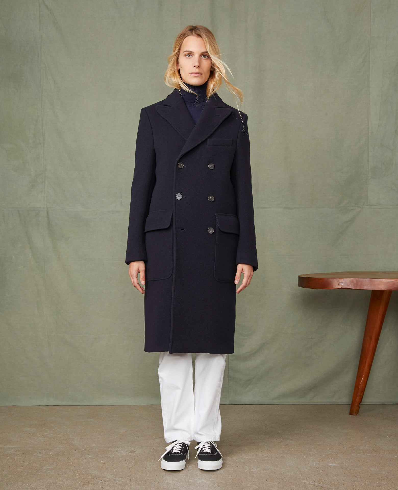 Manteau crois laine feutr e Officine G n rale